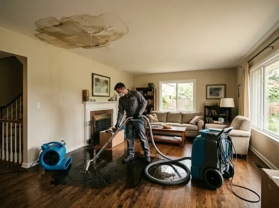 attic-pipe-burst-ceiling-drip-008 — frequently asked questions, Water Damage Restoration & Carpet Care in Westfield, NJ